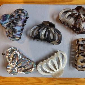 Anthropologie 4in Hair Clips